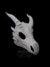 Load image into Gallery viewer, Dragon Skull Mask - Full - Unpainted Blank