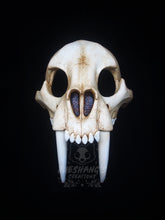 Load image into Gallery viewer, Sabertooth Skull Mask - Half