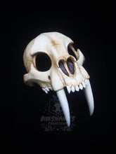 Load image into Gallery viewer, Sabertooth Skull Mask - Half