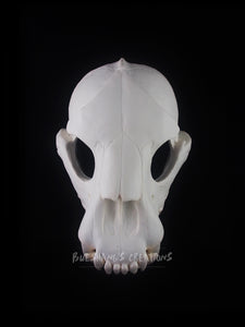 Bear Skull Mask - Full - Unpainted Blank