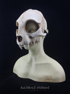 Cat Skull Mask - Half