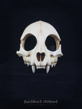 Load image into Gallery viewer, Cat Skull Mask - Half