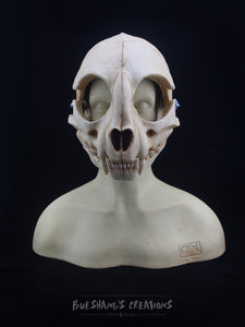 Cat Skull Mask - Full