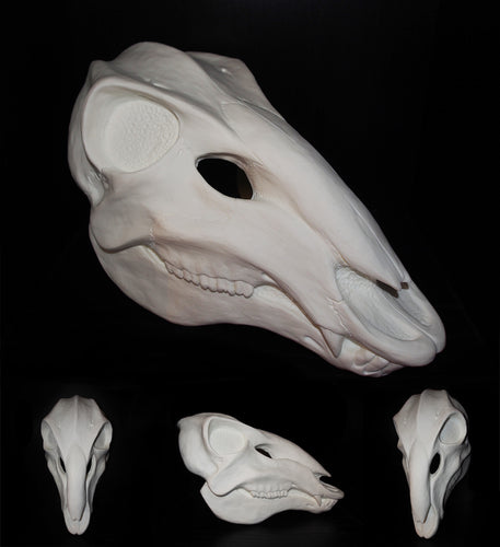 Deer Skull Mask - Unpainted Blank