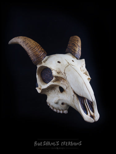 Goat Skull Mask - Half