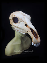 Load image into Gallery viewer, Horse Skull Mask - Half