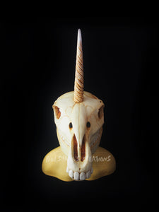 Unicorn Skull Mask - Full