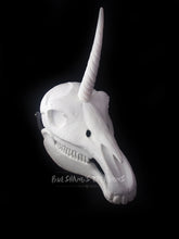 Load image into Gallery viewer, Unicorn Skull Mask - Full - Unpainted Blank