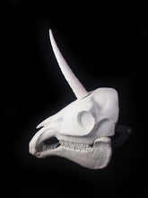 Load image into Gallery viewer, Unicorn Skull Mask - Full - Unpainted Blank