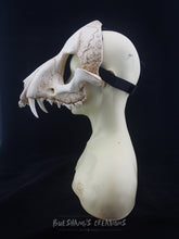 Load image into Gallery viewer, Wolf Skull Mask - Half